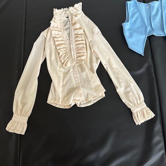 CUSTOM DANCEWEAR Victorian Style size 9/10 - Picture 5 of 9